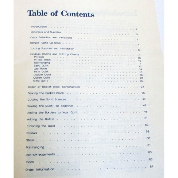 Quilt in a Day May Basket Quilt Pattern Book By Eleanor Burns - Picture 3 of 3